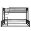 Bunk Bed With Ladder And Safety Guardrails