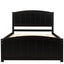 Platform Bed & Headboard, Footboard And Wood Slat Support