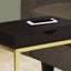 Accent Table, C - Shaped Contemporary & Modern Elegant Design