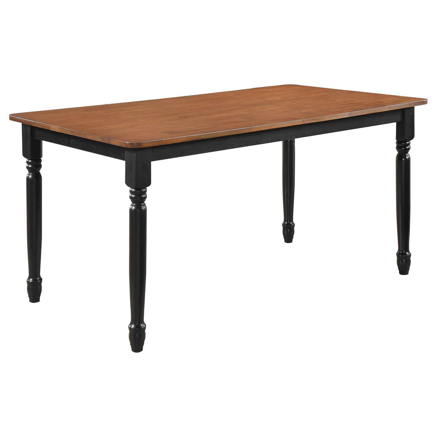 Hayward - Dining Table Rectangular Table With Rounded Edge Top - Walnut