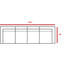 Contemporary Outdoor Rattan Wicker Sectional Seating Group With Cushions