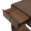 Console Table With 3 Drawers, Display Shelf