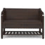 Connaught - Entryway Storage Bench With Shelf - Chestnut