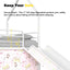 Jack - House Loft Bed With Slide And Curtain Set