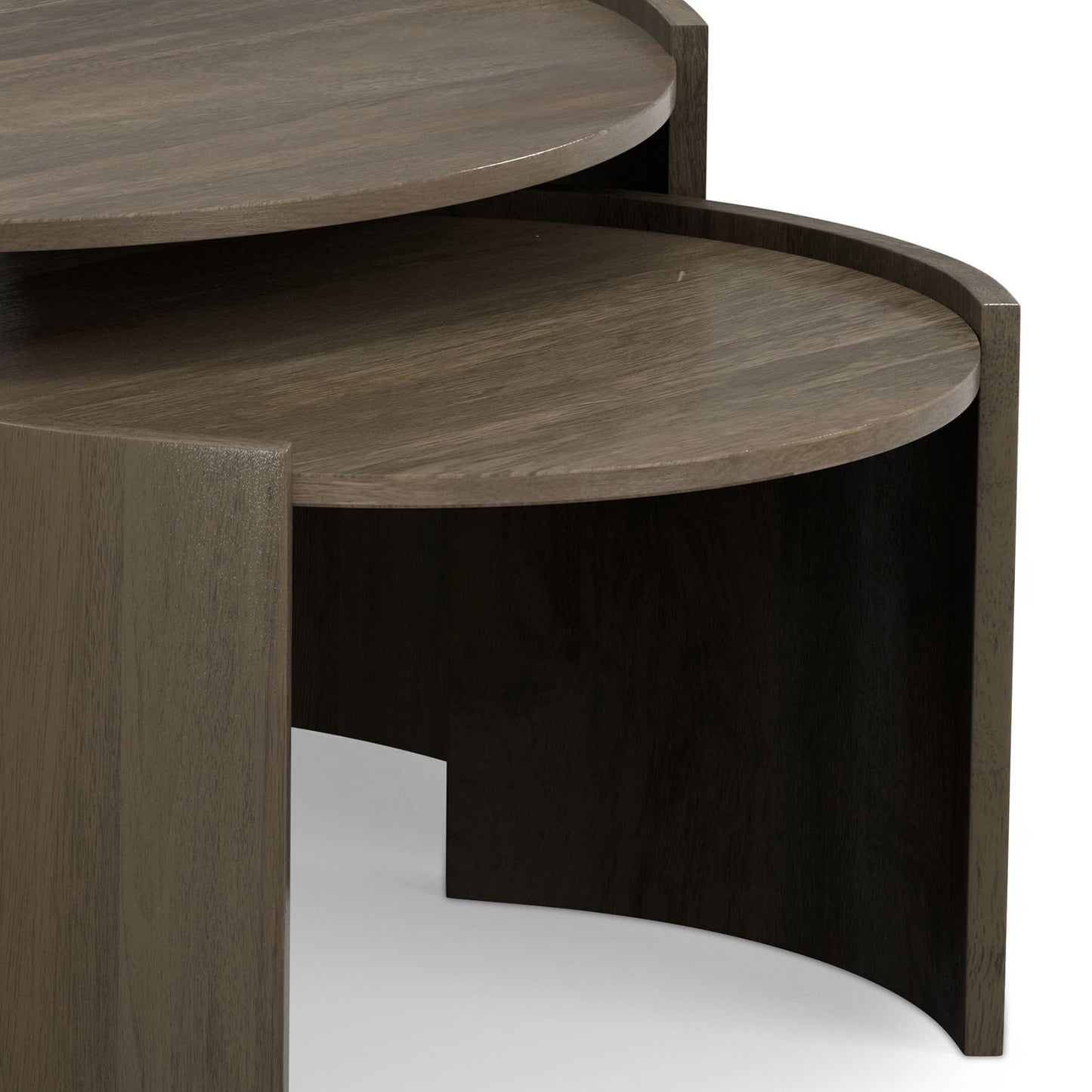 Robin - 2 Piece Nesting Table - Gray