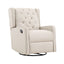 Milah - Gliding Swivel Recliner Tufted