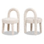 Penny - Round Arched Fully Upholstered Dining Side Chair (Set of 2)