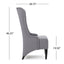 Alight - Upholstered Dining Chair With High Back And Birch Wood Legs (Set of 2)