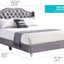 Upholstered Bed Transitional