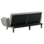 Caufield - Tufted Convertible Sofa Bed Upholstered - Gray