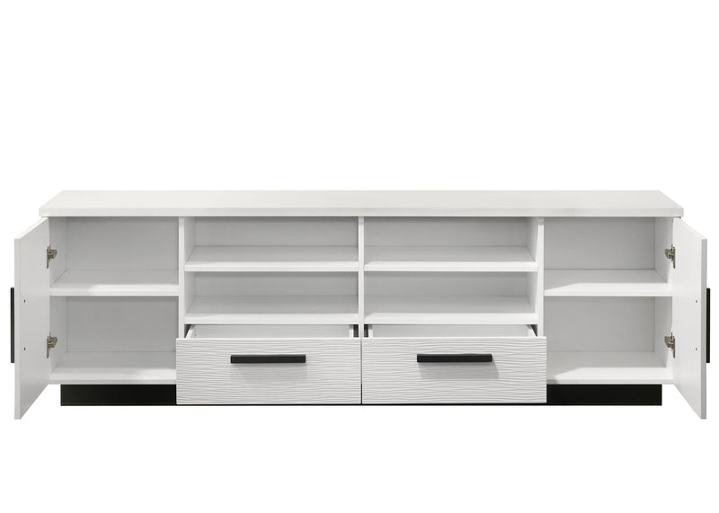 Matilda - Mueble para TV con cajones - Acabado blanco