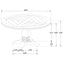 Rhea - Round Dining Table - Rustic
