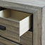 Lyndon - Weathered Grain Nightstand - Gray