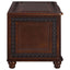 Ornate - Deep Flip Open Storage Cedar Chest With Cedar Lining - Brown