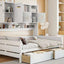 Daybed With All-In-One Cabinet And Shelf