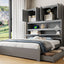Platform Bed With USB, Storage Headboard & Drawers