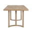 Modern Dining Table Solid Wood