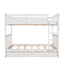 Bunk Bed With Ladders And 2 Storage Drawers
