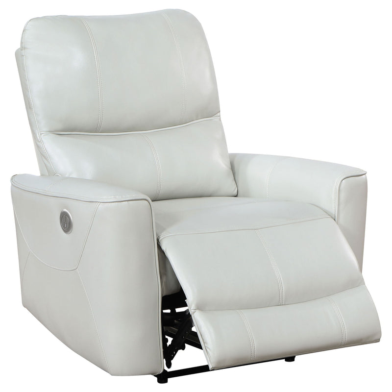Amberly - 3 Piece Power Reclining Sofa Set - Light Gray
