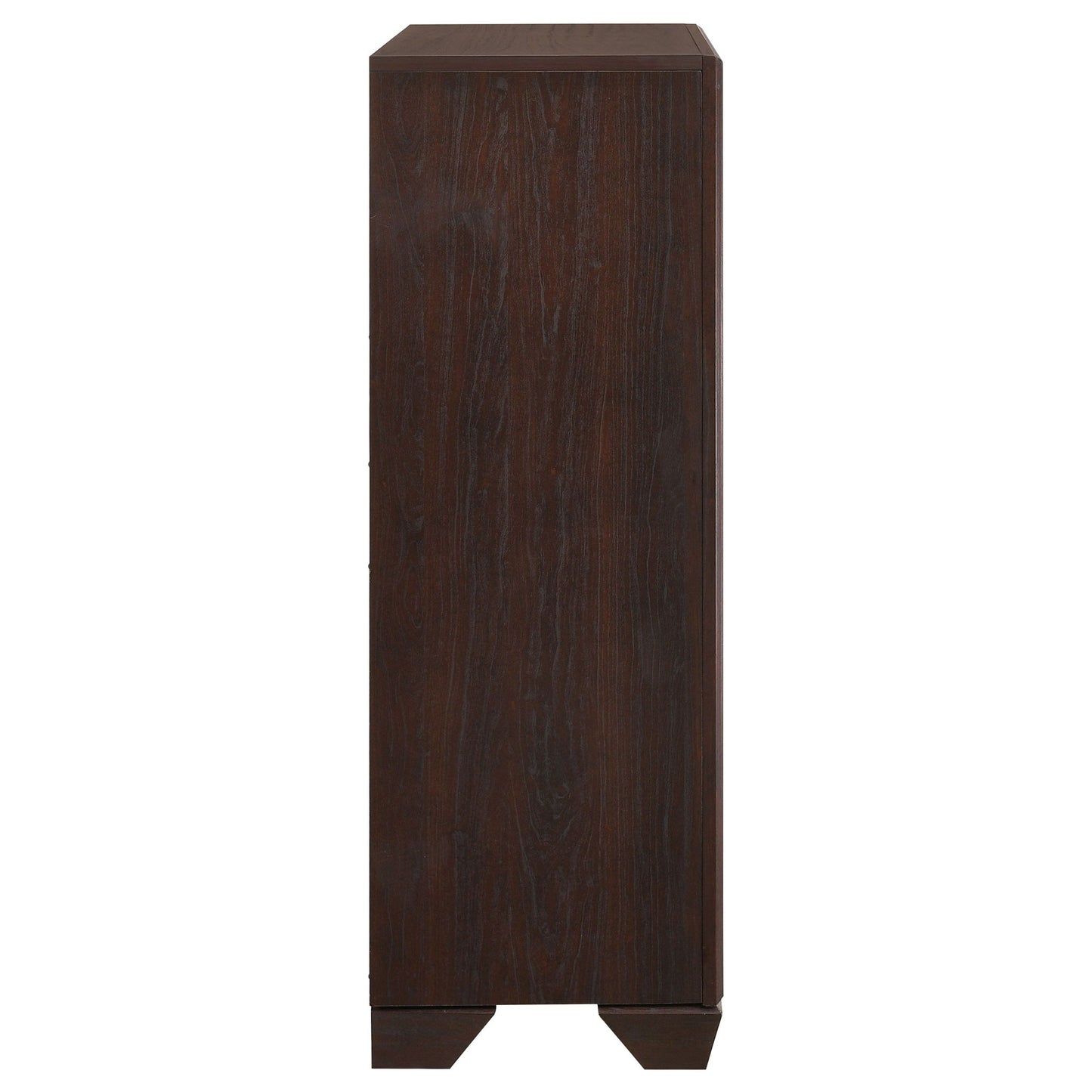 Hadfield - 5 Drawer Chest In Rich - Dark Brown