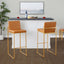 Fuji - Contemporary Design High Back Barstool
