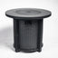 Propane Round 40000Btu Fire Pit Table - Black