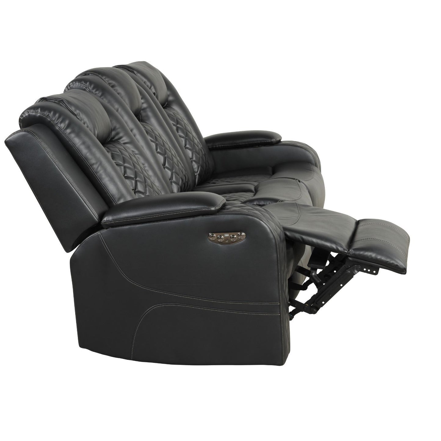 Benz - Power Reclining Sofa With LED Lighting