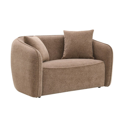 Keith - Loveseat With 2 Matching Color Toss Pillows