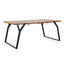 Zora - Dining Table Industrial & Iron Table - Black