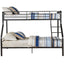 Caius - Twin Long Queen Bunk Bed - Gun