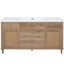 Bathroom Vanity With Sink, 5 Legs, Soft Close Drawers