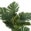 45" Tall, Artificial Plant, Monstera Tree, Indoor, Faux, Fake, Floor, Greenery, Potted, Real Touch, Decorative - Green / Black