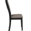 Potomac - 5 Piece Rectangle Dining Set (Table & 4 Chairs) - Brown / Black