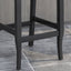Vienna - Contemporary Fabric Tufted Wingback Counter Stools (Set of 2)