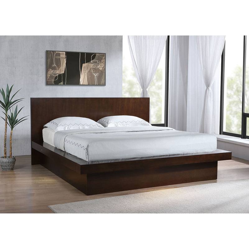 Tokyo - LED Panel Bed With Structured Headboard