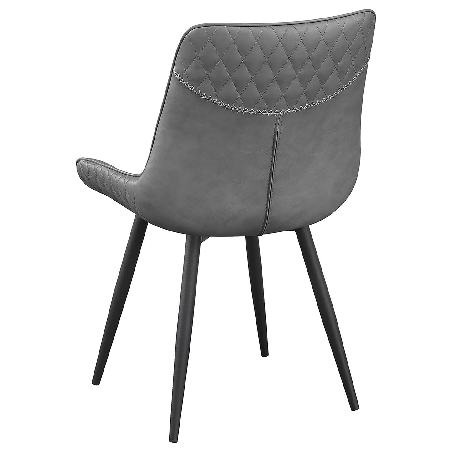 Tufted Swivel Side Chair (Set of 2) - Gray