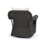Amaya - Outdoor Swivel Rocker Chair With Water Resistant Cushions - Brown / Beige