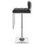 Adjustable Bar Stool, Height-Adjustable For Modern Dining Spaces