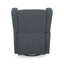 Landau Contemporary Fabric Upholstered Swivel Recliner