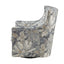Swivel Glider Chair With Upholstery And Metal Base - Multicolor