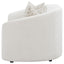 Rory - Sloped Arms Loveseat With Pillows - White