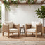 Modern Patio Chair With Armrests