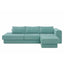 L-Shaped Modular Sofa With Double Layer Cushion