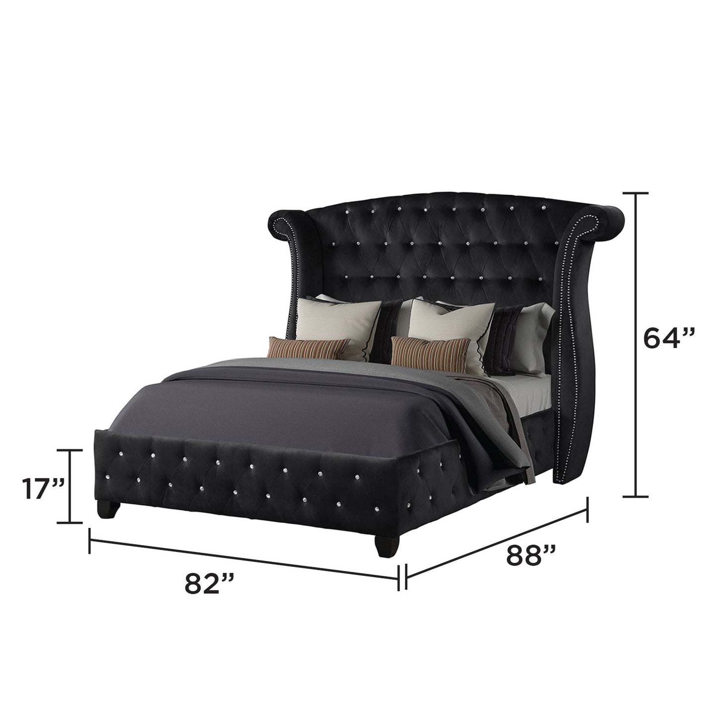 Sophia - Upholstered Bed