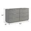 Elara - Dresser With Spacious Drawers - Gray