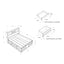 Lucille - Bed With Storage And Bookcase Headboard