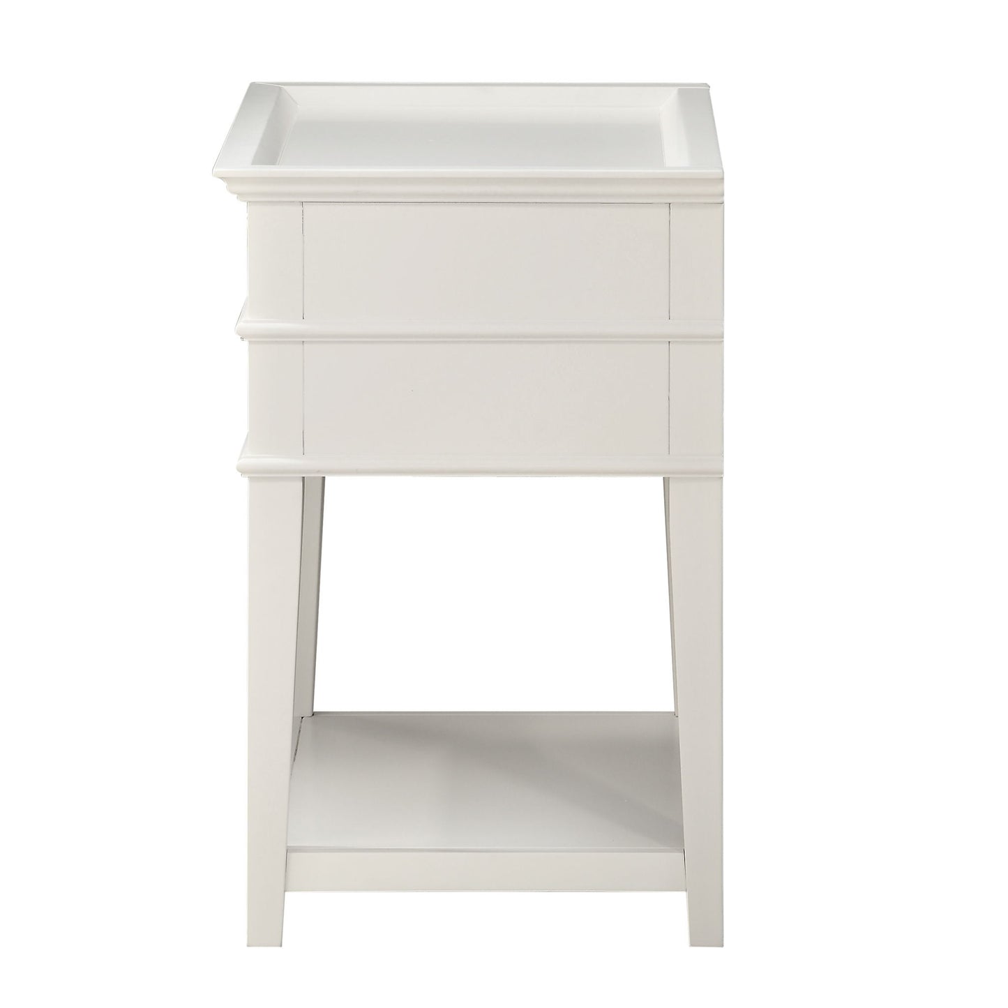Carmona - 2 Drawer Tray Top Nightstand Pulls