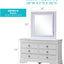 Verona - Dresser - Silver Champagne