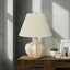 Resin Transitional Lighting, Table Lamp - Cream