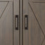 Ela - Wide Storage Cabinet - Smoky Brown